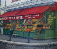 au marche de la butte
