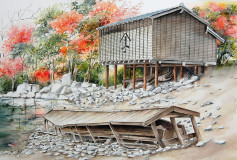 maison de pecheur hokkaido - 北海道の漁師の家