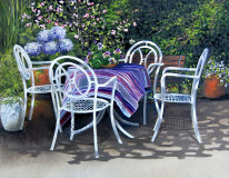 un petit coin de jardin